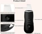 Professional Ultrasonic Skin Scrubber Skin Massager Shovel Blackhead Removal