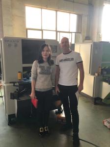 Wholesale European Door Or Cabinet Cover Angle Corner CNC Forming Machine Forming Cutting One Time from china suppliers