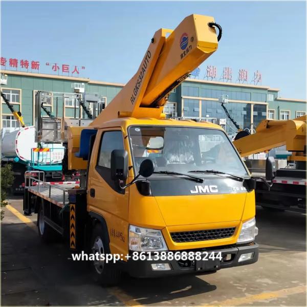 JMC 32m Single Row Telescopic Arm Aerial Work Truck Aerial Work Platform