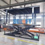 3tonne 2.5m Hydraulic Scissor Car Lift Vehicle Portable For Home Garage
