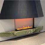 3D Atomization LED Electric Fireplace Simulation Flame Water Vapor Fireplace