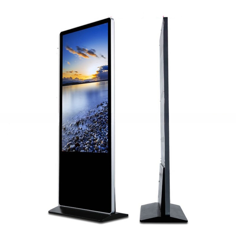 UHD 55" inch floor standing android LCD wifi movie poster billboard advertisement kiosk