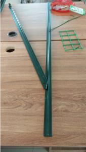 Wholesale 7 Ft Green Steel Fence T Post Powder Coated 0.83 Lb Per Foot from china suppliers