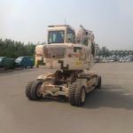 Anti Collision Wheel Loader Excavator Compact Flexible Yanmar Wheeled Excavator