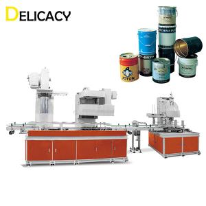 Wholesale 25KW 30CPM Tin Can Making Machine Production Line For Pail Bodies from china suppliers