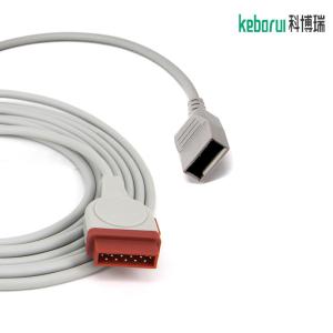 Wholesale GE Marquette 11 Pin IBP Cable To Utah Transducer from china suppliers