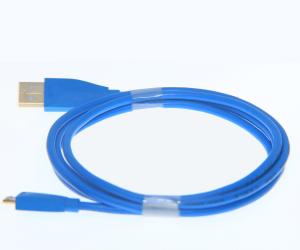 Wholesale Blue Nylon Braided USB 3.1 Lightning Cable 1 Meter Strong Connection from china suppliers