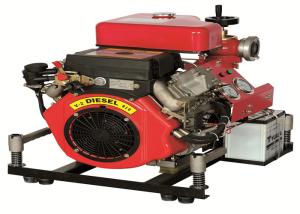 Wholesale Threaded Type Diesel Driven Fire Pump Middle Pressure Connection Mode from china suppliers