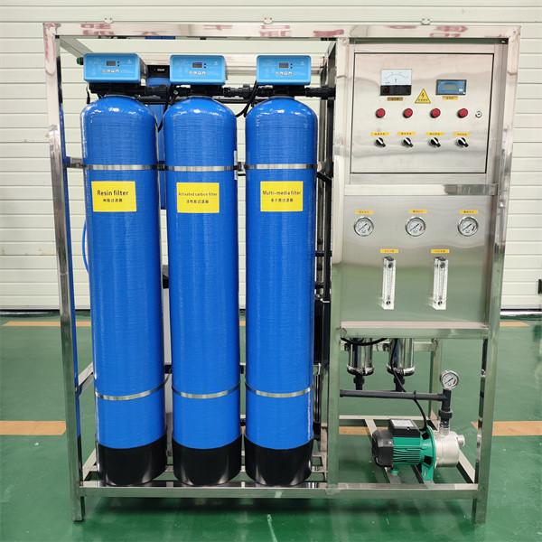 China Commercial 500LPH RO Water Filter System For Water Treatment Pure Water