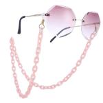 Good quality and beautiful Acrylic pvc chain necklace face masking chain for