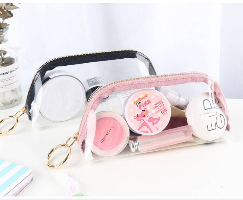 Transparent Travel Waterproof Wash PVC Cosmetic Bag