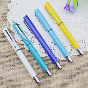 Wholesale Gel pen,Promotional gel-ink pen with cap,black rubber gel-ink pen, from china suppliers