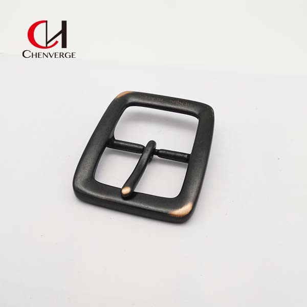 Lightweight Matte Black Belt Buckle Multipurpose Rustproof Width 56mm
