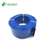 PVC Corrosion Resistant Layflat Discharge Hose for Water Irrigation 3/4"-16" PVC