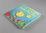 Oil Varnishing Hardcover Childrens Board Books Square Spine With Gloss