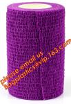 Cohesive Bandage selling well medical production bule high elastic adhesive
