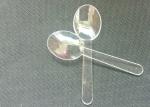 length 76mm Ice cream scoop small plastic spoon transparent colour