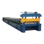 Color steel manufacture corrugated roof roll forming machine 15-20m/min speed
