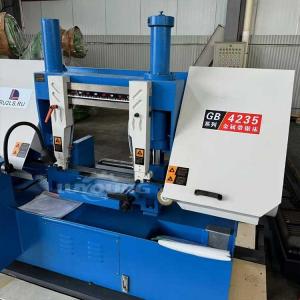 Automatic Steel Cutting Band Saw Machine GB4235 Industrial Iron Metal Cutting