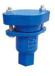 Flange Ductile iron 1/2" 4" WRAS Single Port Air Vent Valve