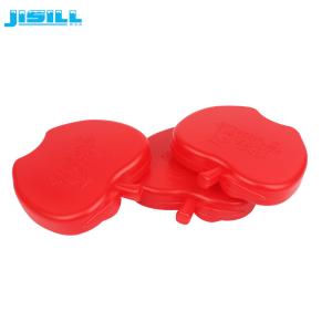 Wholesale Vaccine transport solar best price ice gel water sports apple shape HDPE food grade colorized ice packs for food from china suppliers