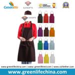 100%Polyester advertise apron assorted colors customized logo available for