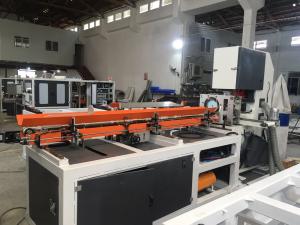 Wholesale Small Band SawJumbo Roll Cutting Machine , Toilet Roll Cutting Machine Automatical from china suppliers
