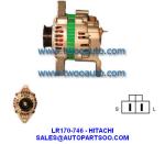 LR170-509 LR170-509C - HITACHI Alternator 12V 75A Alternadores