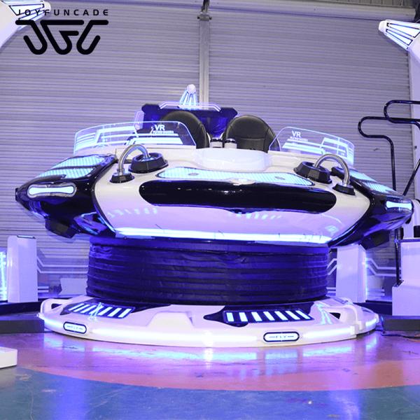 VR UFO 5 Seats with Sci-Fi UFO Design and 360 Rotation for Immersive Thrills