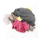 Australia colored t-shirt wiping rags Industrial 10kg bales 100% cotton T-shirt