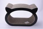 Comfortable Cardboard Cat Lounger Cozy Sleeping Space Cat Head Shaped SGS