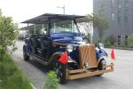 Battery Operated Custom Electric Golf Carts , 6 Person Classic Motorised Golf