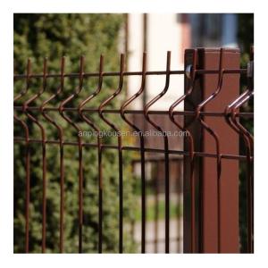 Wholesale Outdoor Garden Metal 3D Fencing Welded Wire Mesh 3D Fence with Low Carbon Steel Wire from china suppliers
