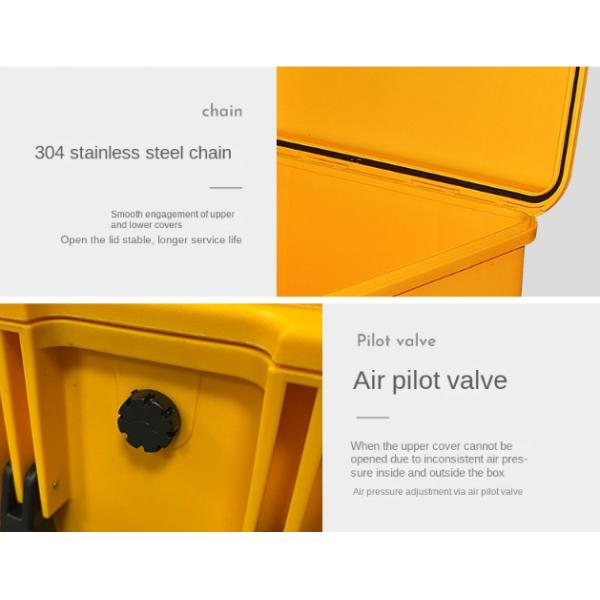 Shockproof Waterproof Tool Case IP67 Customizable EM-3535L