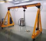 Industrial Electric Gantry Crane Heavy Duty 3t~5t Customized