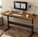 Commercial Furniture Custom Design Brown Wooden Home Office Laptop Standing Desk