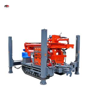 Wholesale 200m Depth Water Well Drilling Rig Crawler Rotary Portable Diesel Rock from china suppliers
