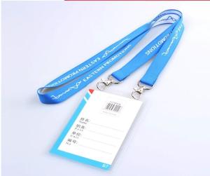 Wholesale 90cm Length Different Color Badge Holders Lanyards With Custom Logo Size from china suppliers