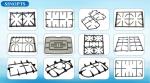 Customized Cast Iron Pan Support on Sale