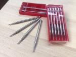 Silver Color Dental Carbide Burs 0.8mm Head Diameter High Durability