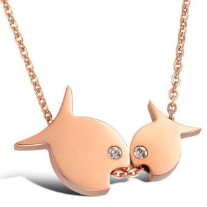 Wholesale New Fashion Tagor Jewelry 316L Stainless Steel Pendant Necklace TYGN269 from china suppliers