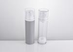 Transparent plastic airless pump bottle 120&150ml China manufacturers empty