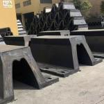 Noiseless Innovative V Fenders Arch Rubber Fender Marine Arch Rubber Fender