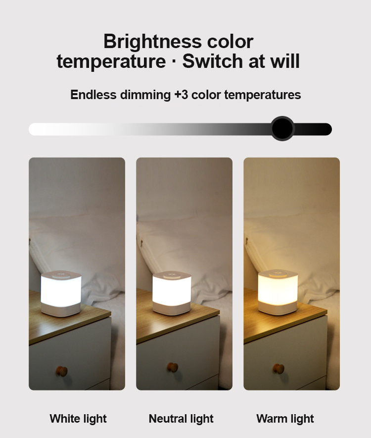 Touch Control Night Light Ultra Long Life for Baby Nursing and Soothing Bedside Light