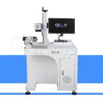 20W 30W 50W 100W Fiber Laser Marking Machine For Sheet Metal