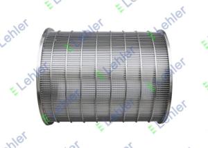 Wholesale Cylindrical SS316L Pressure Screen Basket For Latex Filtration from china suppliers