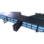 19-Inch High Density 144 Core 1U 96 Port ODF Fiber Optic Patch Panel for FTTH