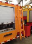 Security Rolling up Automatic Aluminum Door Emergency Truck Equipment