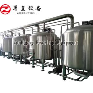 Wholesale 5000L, 6000L beer brewery equipment microbrewery beer system micro brewery for lager beer from china suppliers