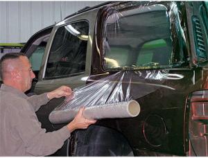 Wholesale See Thru Plastic 36'' X 100' 4 Mil Collision Wrap Film For Vehicles from china suppliers